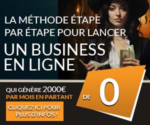 La methode étape par étape pour lancer un business en ligne qui génère 2000 euros par mois en partant de 0